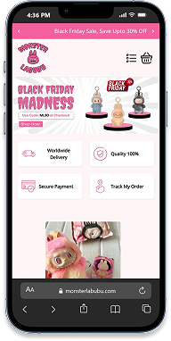 Monster Labubu - Website Design & Development